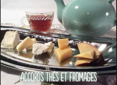 Atelier découverte et associations des thés et fromages