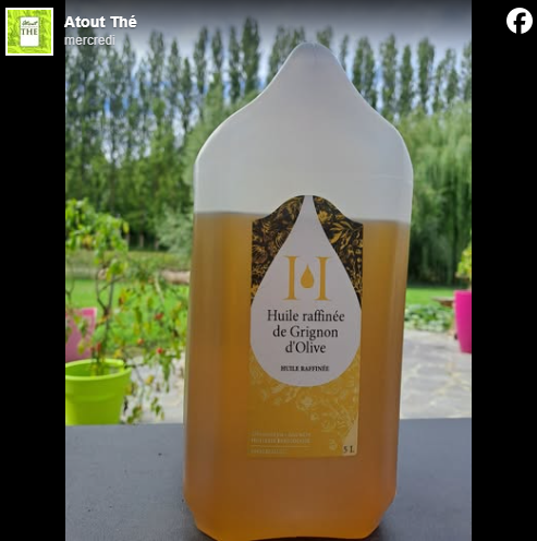 Huile de grignon d&rsquo;olive